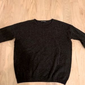 Black stylish sweater